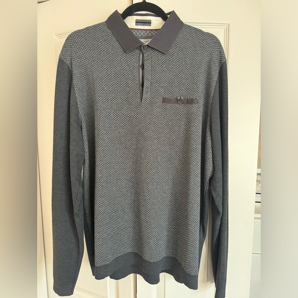 Mens Ted Baker Sweater Shirt